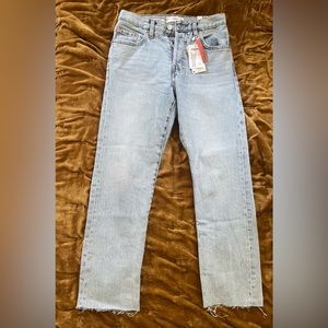 Mango straight jeans NWT
